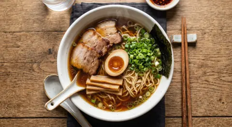 Authentic Shoyu Ramen