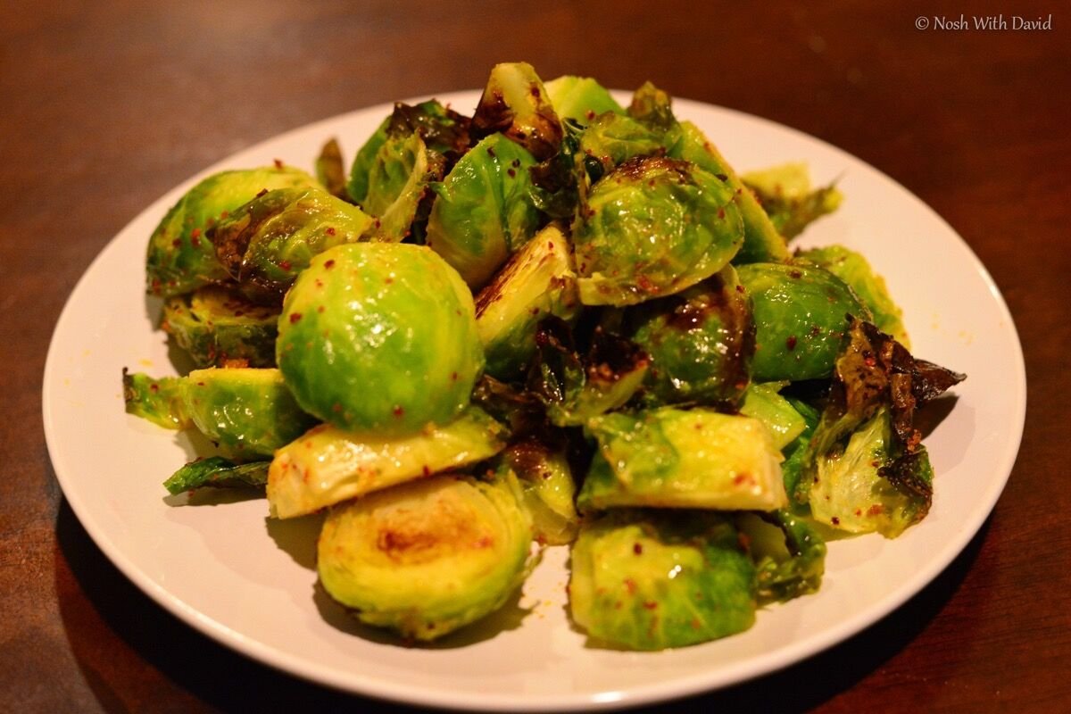 Korean Spiced Brussels Sprouts