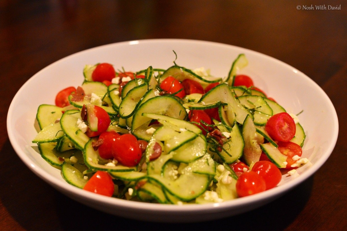 Mediterranean Cucumber Salad
