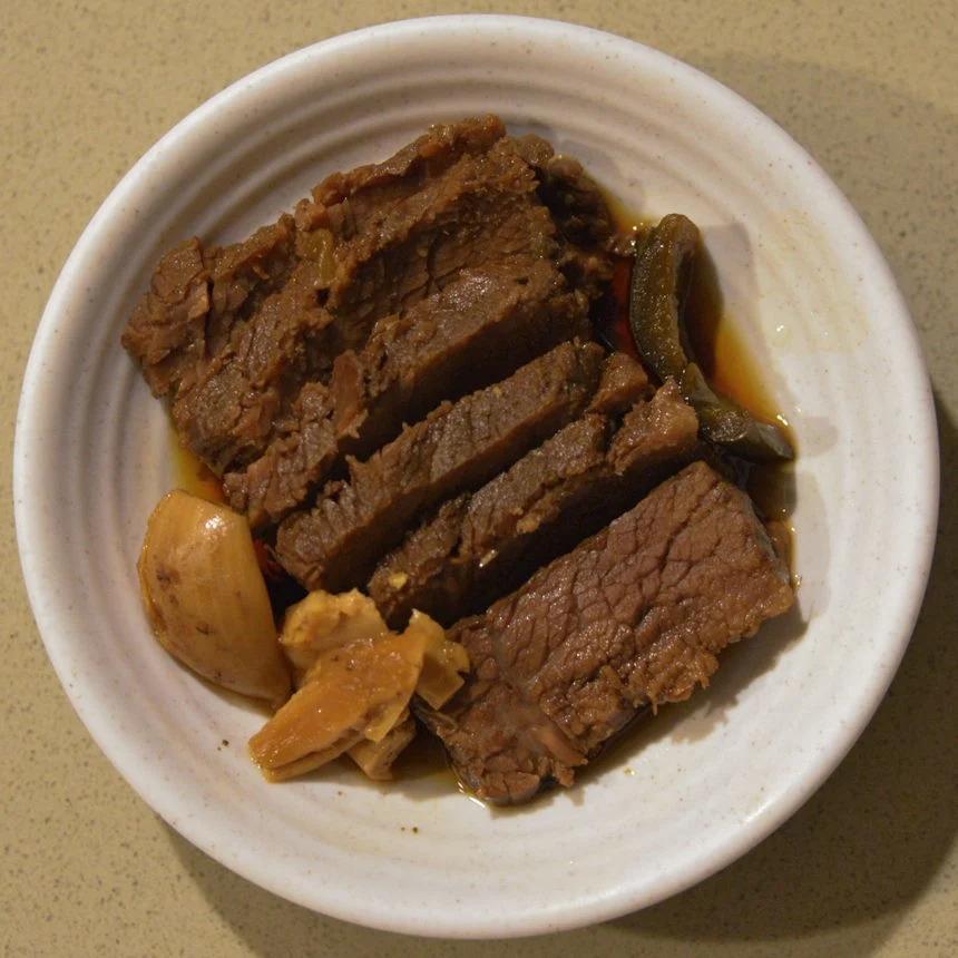 Korean Braised Beef Banchan