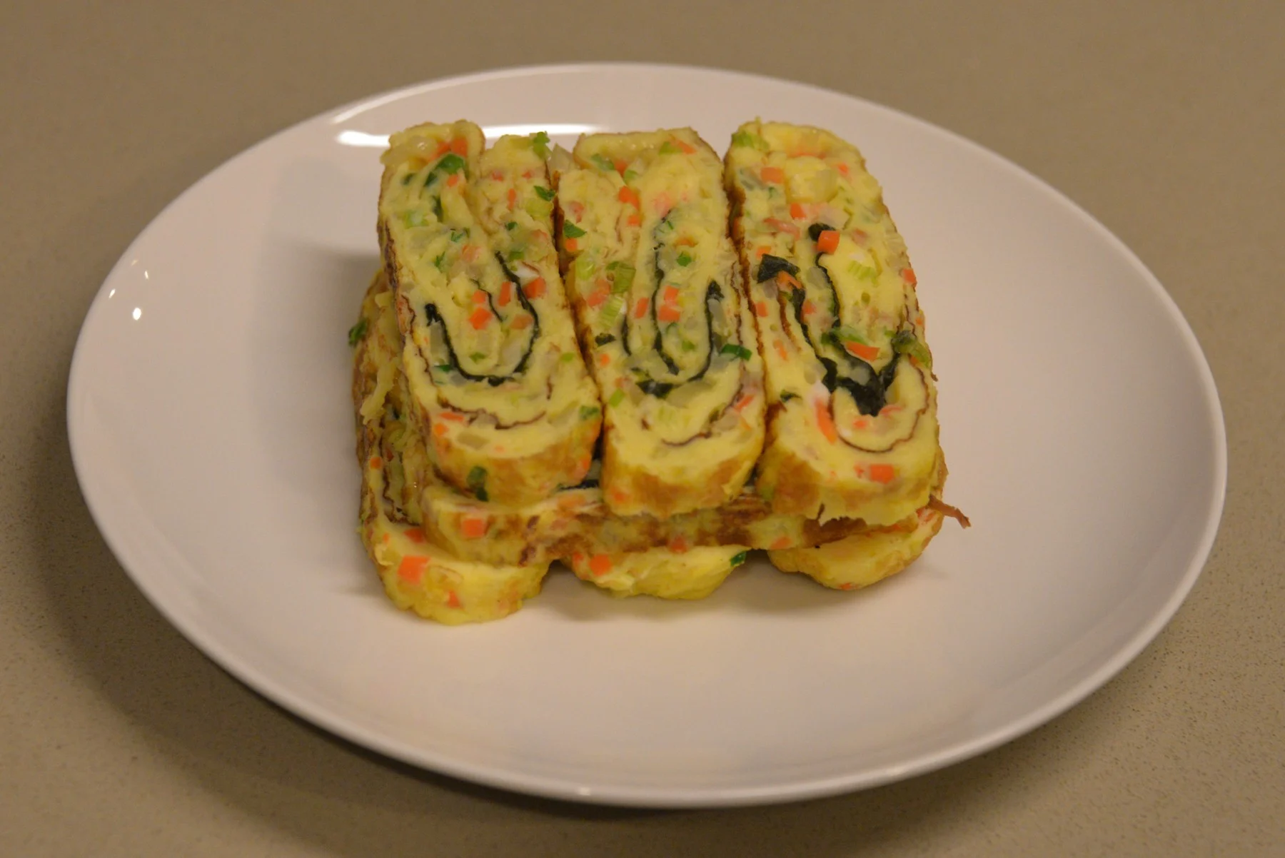 Korean Rolled Omelette