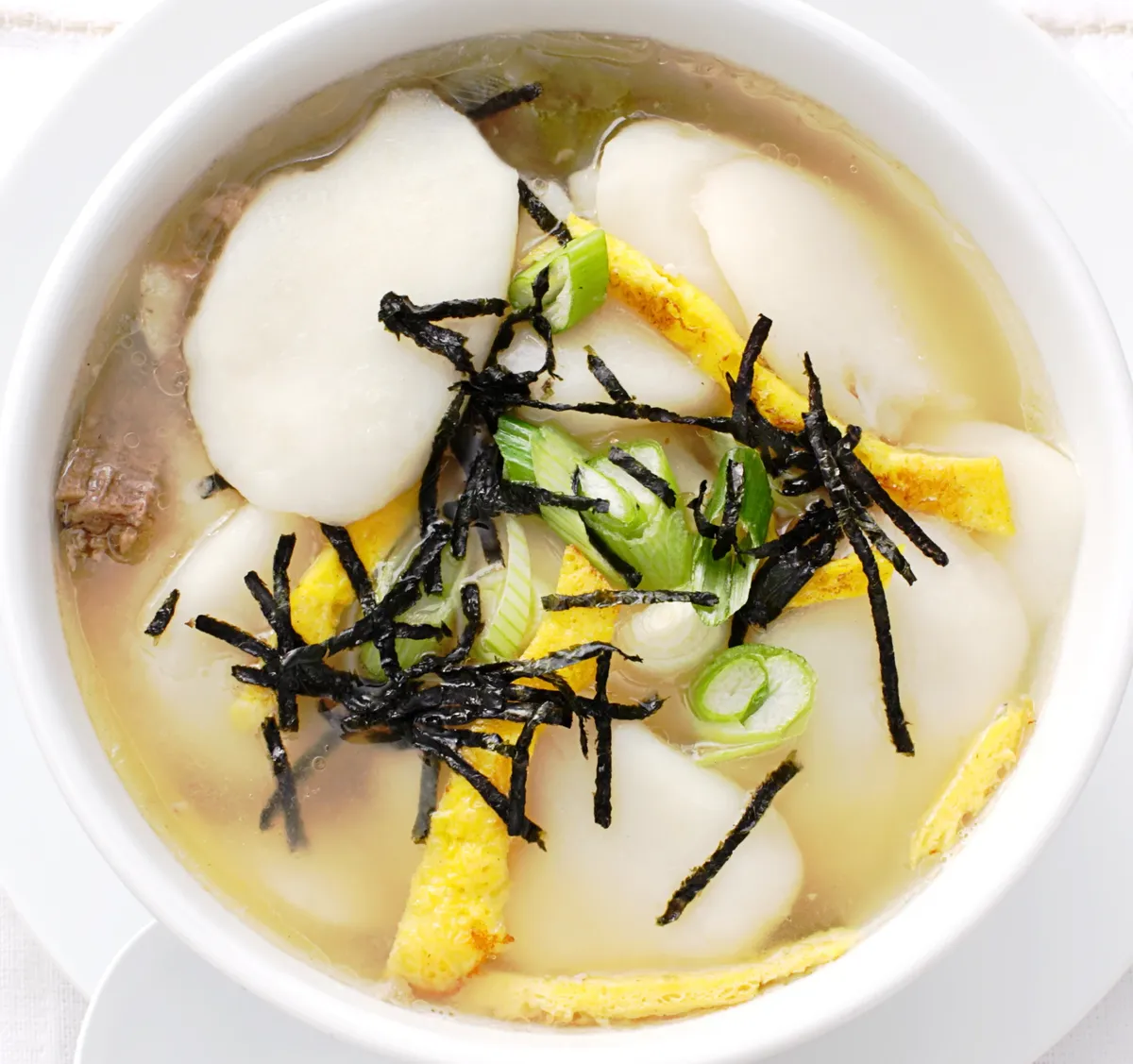 Korean Rice Cake Soup