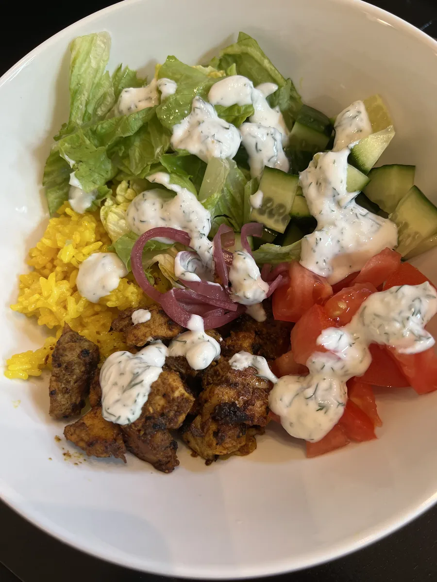 Dave's Famous Chicken Shawarma Bowl