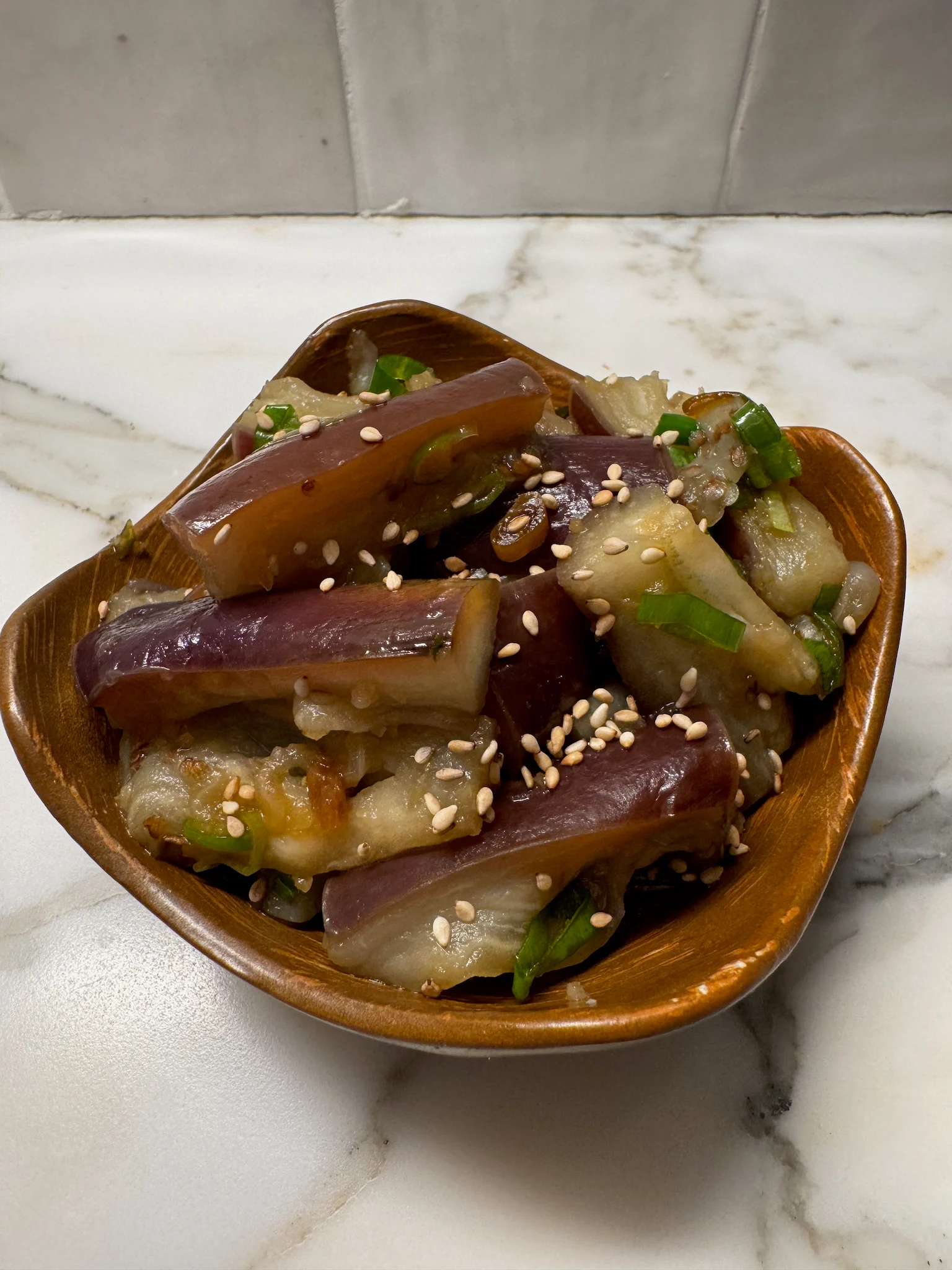 Korean Seasoned Eggplant: Authentic Gaji Namul Recipe (가지나물)
