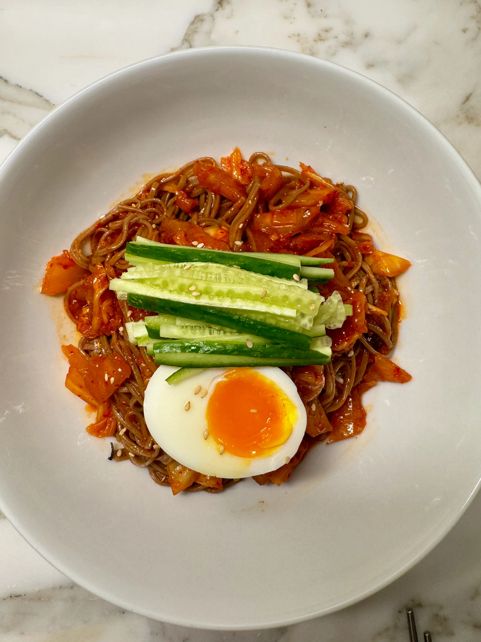 korean spicy mixed noodles